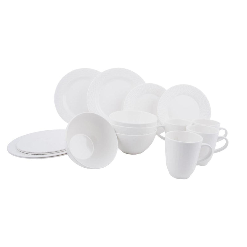 Gimex Royal Line Tableware Ivory 16 Pieces Gimex - Dynamic Drive