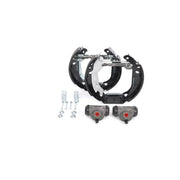 Bosch Brake Shoe Set Axle Kit fits Fiat Punto 1993-2000 1.1 1.2 1.6 1.7