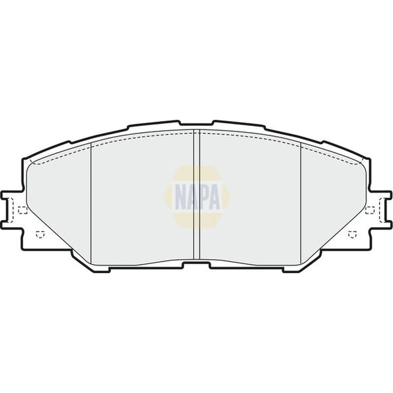 NAPA Front Brake Pad Set NBP1048