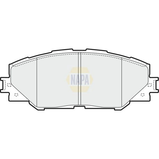 NAPA Front Brake Pad Set NBP1048