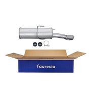 Hella End Silencer Rear fits Peugeot 406 1999-2004 2.0 2.2