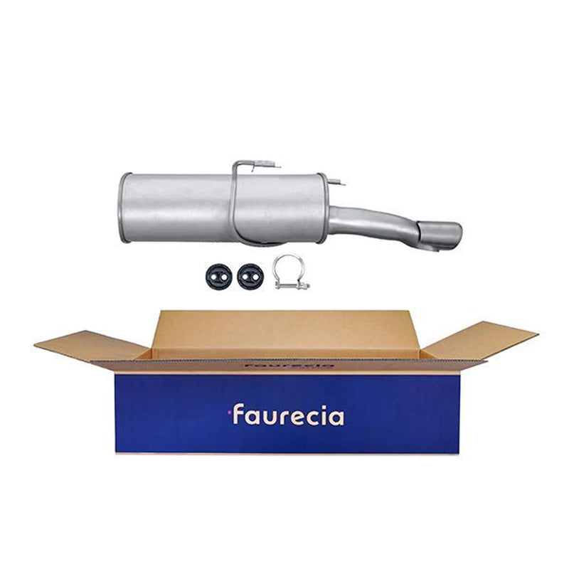 Hella End Silencer Rear fits Peugeot 406 1999-2004 2.0 2.2