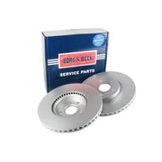 Borg & Beck Front & Rear Brake Discs & Pads fits Ford Kuga II 2014-2019 1.5