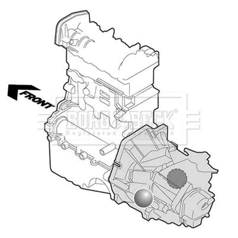Borg & Beck Engine Mount Mounting BEM3193