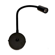 Acrylic Flexi Spot Light Black (12V / 2W / Warm White / IP20) Aten Lighting - Dynamic Drive