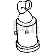 Klarius Catalyst Type Approved With Pipe fits Citroën C3 II 2009-2016 1.4