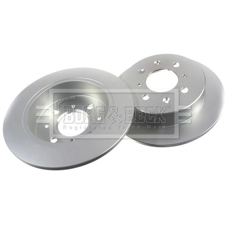 Borg & Beck Rear Brake Solid Discs & Pads fits Lotus Elise 340 R 2000-2001 1.8