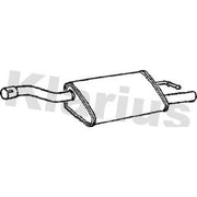 Klarius Box With Tail Pipe Rear FE697J