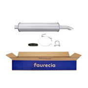 Hella End Silencer Rear fits Opel Kadett E 1984-1986 1.6