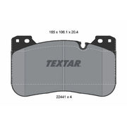 Textar Front Brake Pad Set 2244101