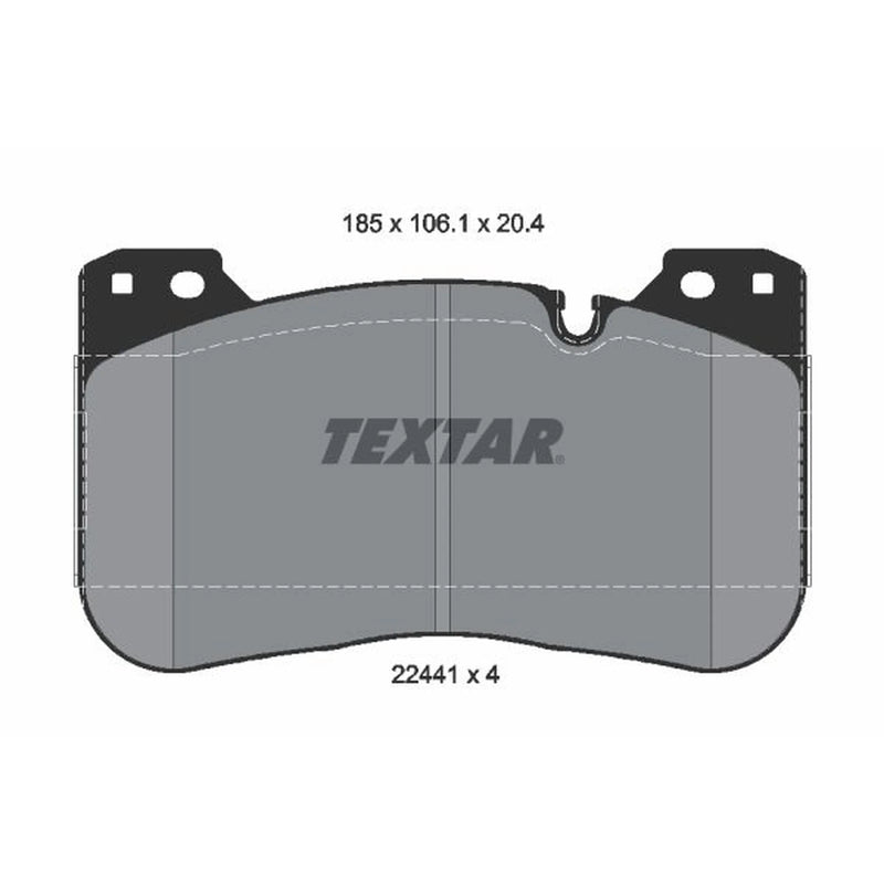 Textar Front Brake Pad Set 2244101