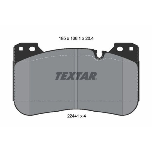 Textar Front Brake Pad Set 2244101