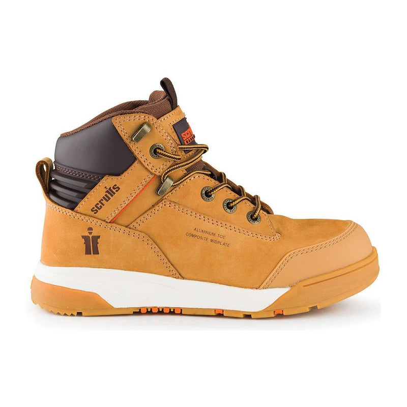Scruffs Women's Switchback Safety Boots Tan Size 6.5 / 40 Scruffs - Dynamic Drive