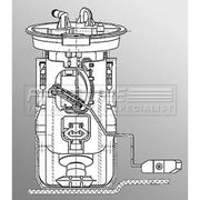 First Line Fuel Pump Assembly fits BMW 3 1997-2007