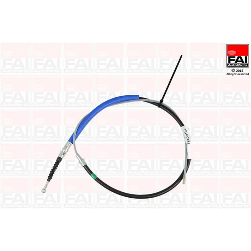 FAI Handbrake Cable Left Rear fits Audi A3 2003-2013 1.8 2.0 3.2