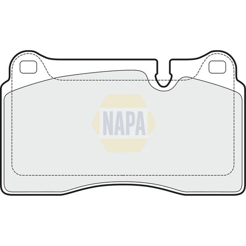 NAPA Front Brake Pad Set fits Land Rover Range Rover 2002-2012 4.2 4.4