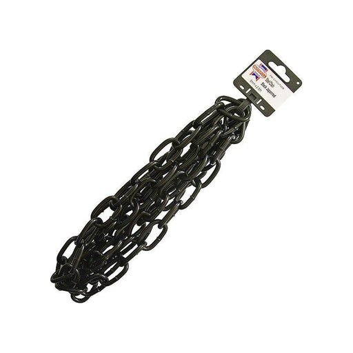 Faithfull Black Japanned Chain 6.0mm x 2.5m - Max. Load 250kg Faithfull - NN4 Online