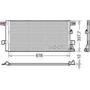 Denso Air Conditioning Condenser DCN02001