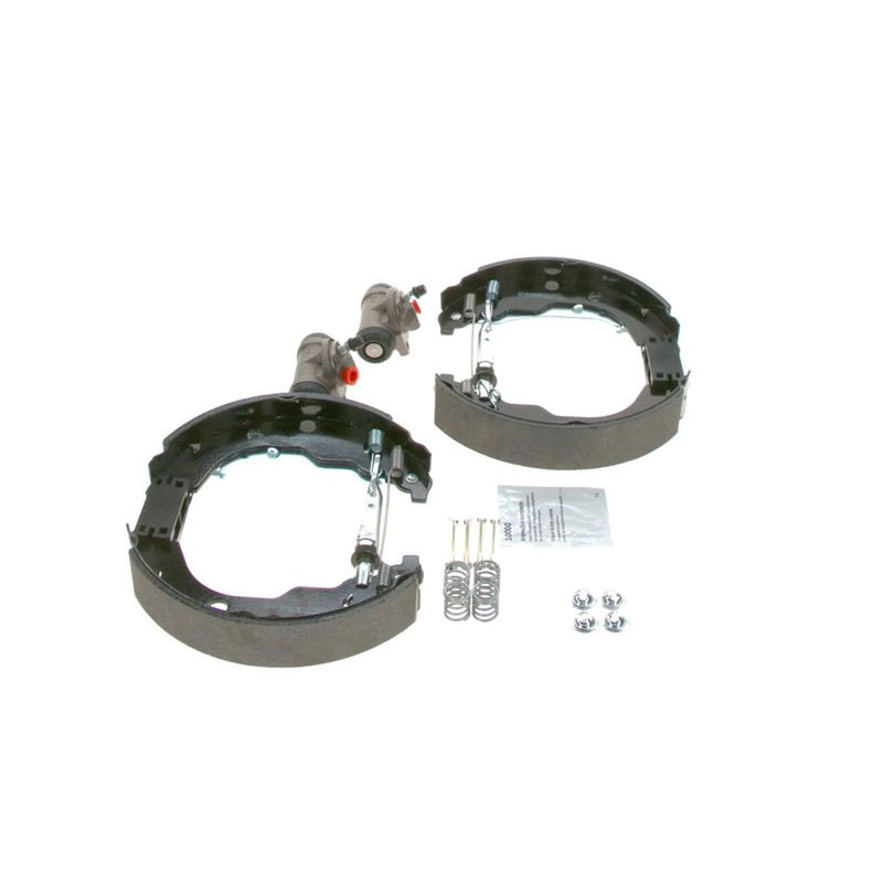 Bosch Brake Shoe Set Axle Kit fits Peugeot 406 1995-2004 1.6 1.8 1.9