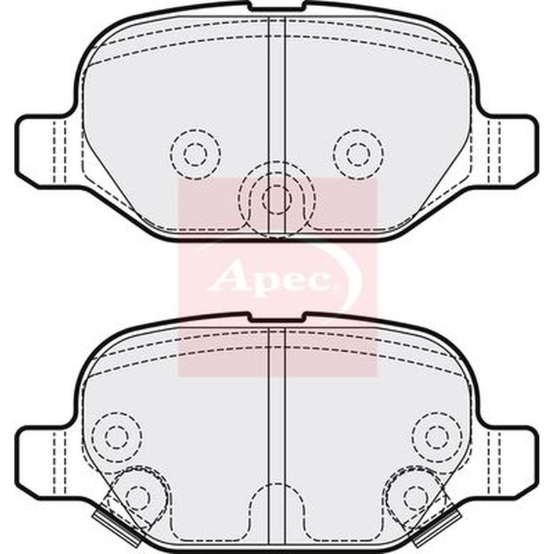 Apec Brake Pad Set