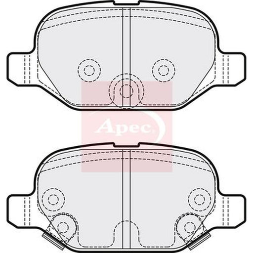 Apec Brake Pad Set