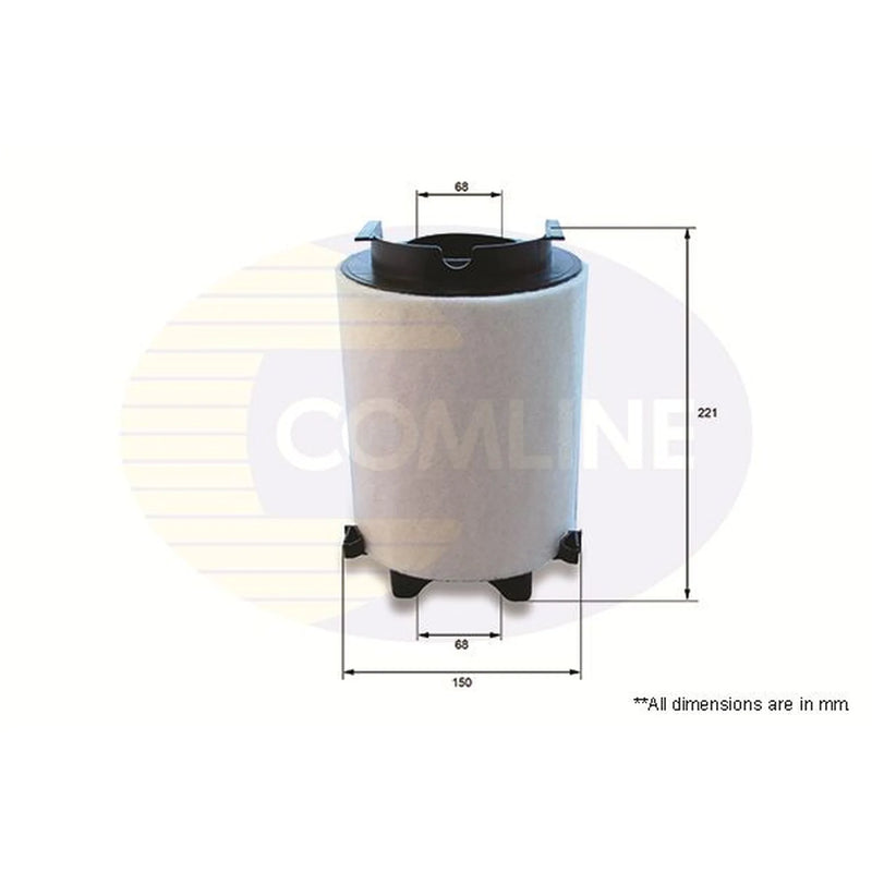 Comline Service Kit with Air, Oil & Cabin Filters fits Skoda Roomster Praktik