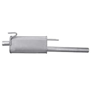 Hella End Silencer Rear fits Opel Combo Box Body/Mpv 2001 on 1.7
