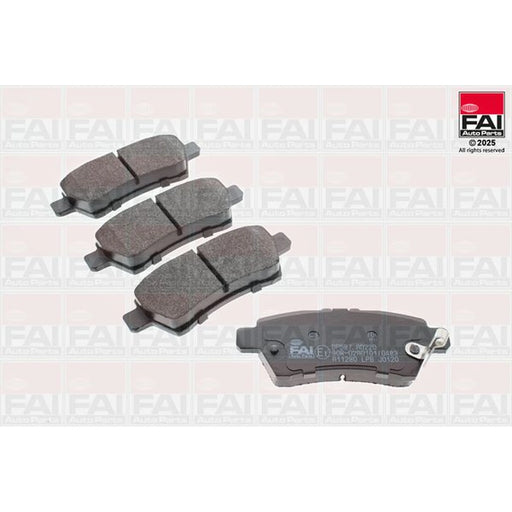 FAI Rear Brake Discs & Pads fits Nissan Pathfinder III 2005-2010 2.5 3.0 4.0