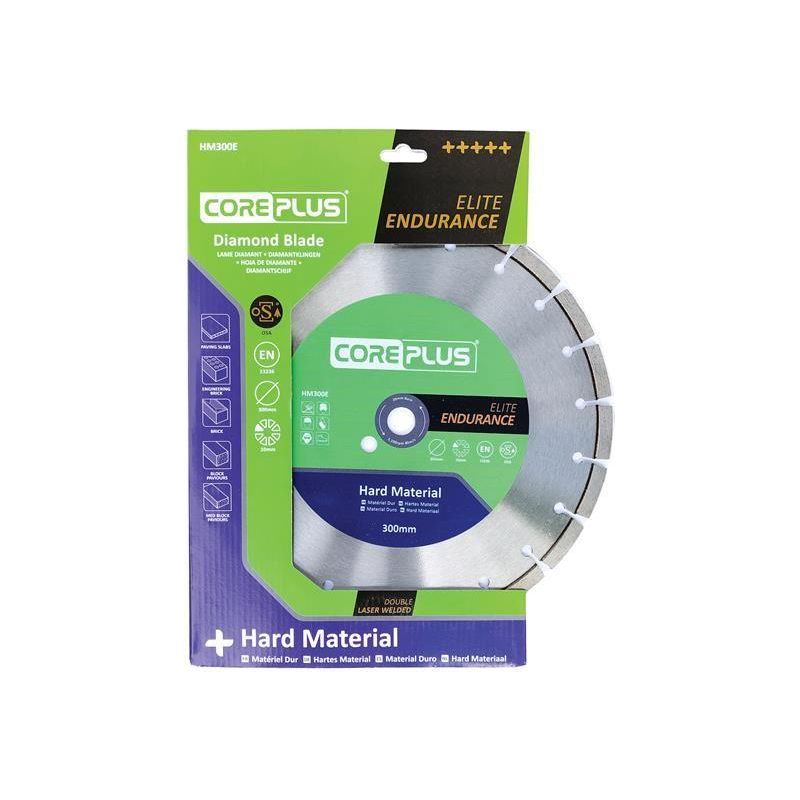 Coreplus HM300E Elite Hard Material Turbo Diamond Blade 300mm CorePlus - Dynamic Drive