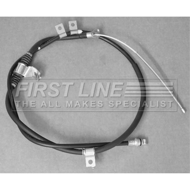 First Line Handbrake Cable Right Rear fits Mitsubishi Shogun Classic 2006 on 3.2