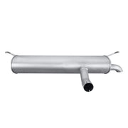 Hella End Silencer Rear fits Nissan Qashqai I 2006-2013 1.5 1.6 2.0