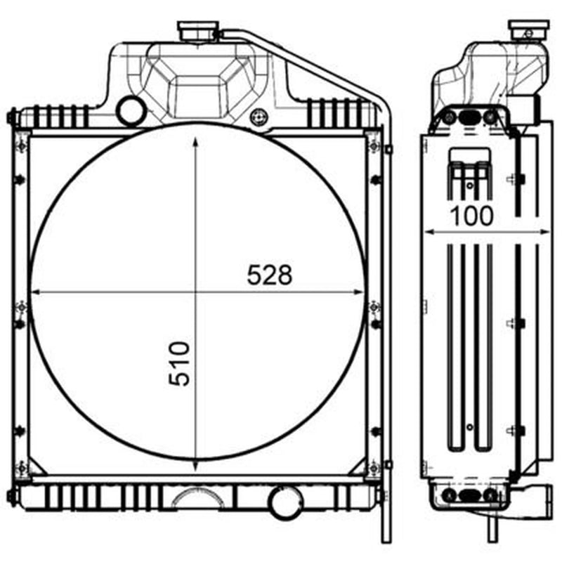Mahle Engine Radiator