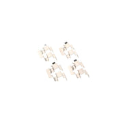 Bosch Brake Pad Accessory Fitting Kit Front fits Mercedes-Benz A-Class 1997-2004