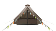 Easy Camp Vaulen Tipi Tent Dark Sand 7 Person Easy Camp - Dynamic Drive