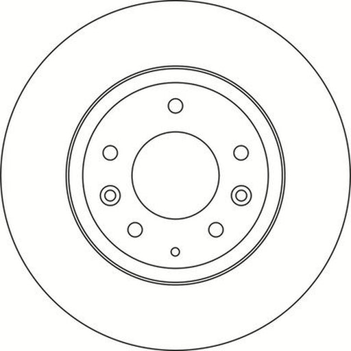 Abtex 2 x Solid Brake Discs fits Mazda MX-5 2005-2016 1.8 2.0
