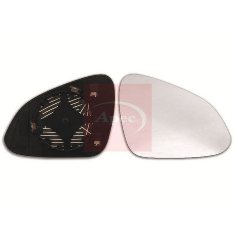 Apec Exterior Wing Mirror Glass Right fits Opel Insignia A 2008-2017