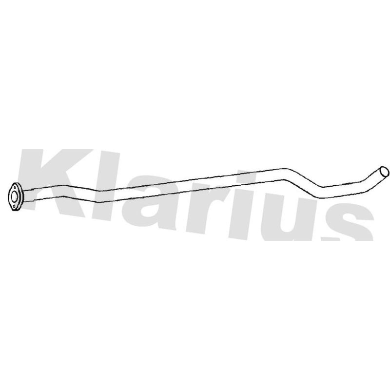Klarius Exhaust Pipe OD fits Volvo V60 I 2015-2018