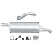 Hella End Silencer Rear fits Seat Cordoba 2002-2009 1.9