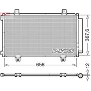 Denso Air Conditioning Condenser fits Suzuki S-Cross 2022 on 1.5