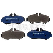 Borg & Beck Front & Rear Brake Discs & Pads fits Mercedes-Benz G-Class 2004-2015