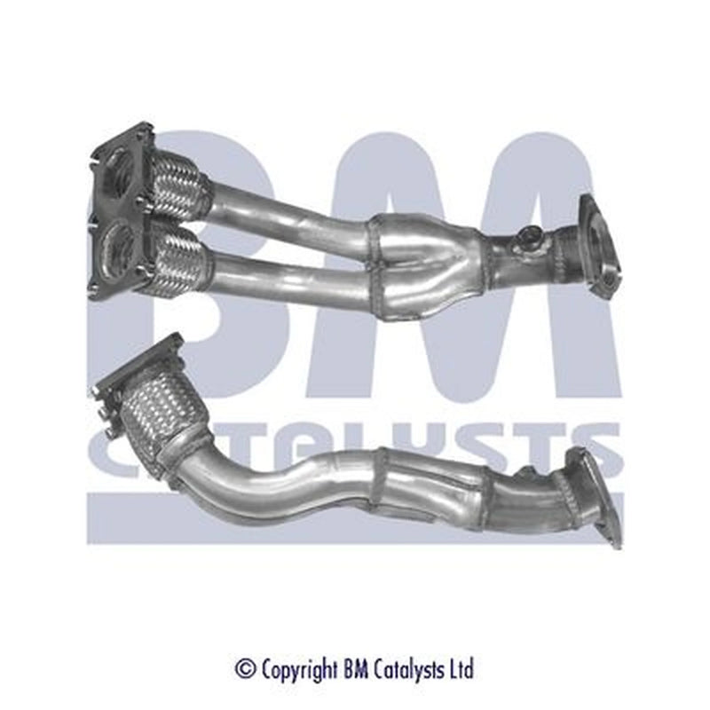 BM Catalysts Exhaust Pipe OD fits Seat Cordoba 1996-2002 1.6