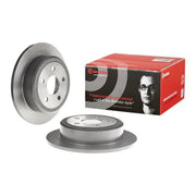 Brembo 2 x Solid Brake Discs fits Jeep Wrangler III 2007-2011 2.8 3.6 3.8