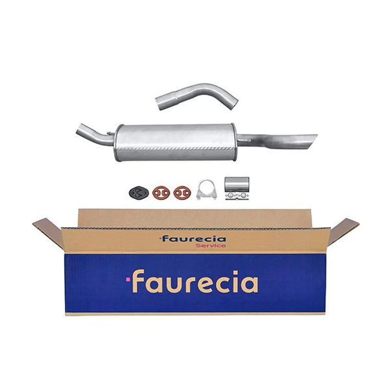 Hella End Silencer Rear fits Ford Courier Box Body/Mpv 1996-2003 1.4 1.8