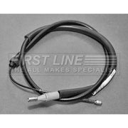 First Line Handbrake Cable Left Rear fits Renault Clio 1998-2010 1.2 1.4 1.6 1.9