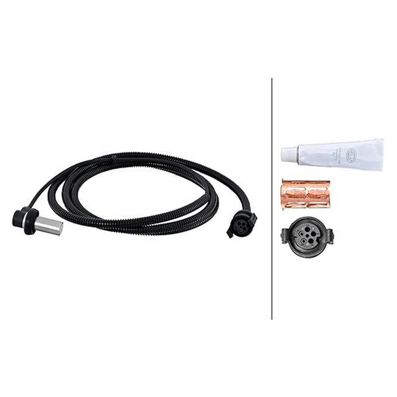 Hella ABS Wheel Speed Sensor Rear fits Man Cla 2006 on