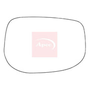 Apec Exterior Wing Mirror Glass Right fits Honda Insight 2009-2013 1.3
