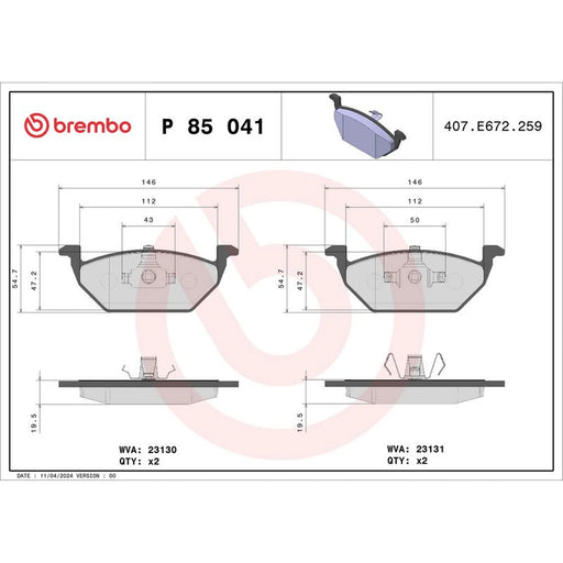 Brembo Xtra Front / & Rear / Brake Discs & Pads fits VW Golf Plus V 2004-2013