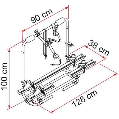 Fiamma Carry Bike XLA Pro 200 E Bike Caravan Cycle Carrier Fiamma  - Dynamic Drive