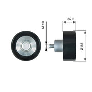 Gates V-Ribbed Belt Deflection/Guide Pulley T36625