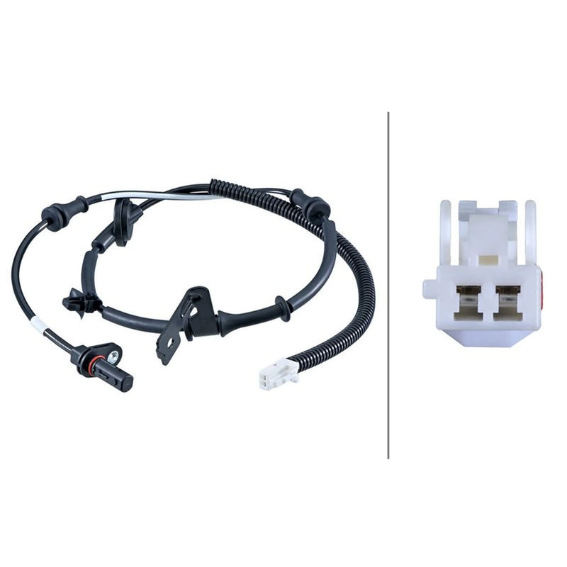 Hella ABS Wheel Speed Sensor Rear 6PU 358 251-481